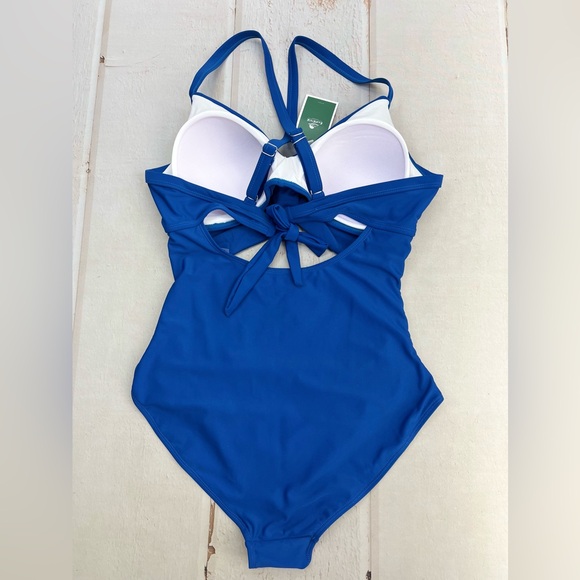 NWT Women's One Piece Swimsuits Tummy Control Cutout High Waisted Bathin… - Picture 10 of 17